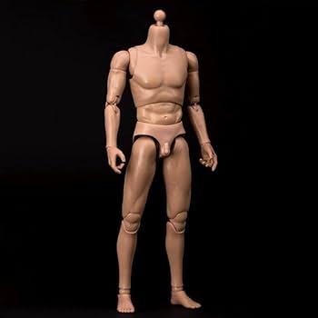 Amazon.co.jp: 12インチアクションフィギュア 男性の体型モデル